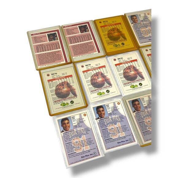 Lot of 12 Rick Fox Autographed Signed Rookie Cards - Picture 5 of 6